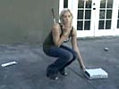 Insane bitch smashes her boyfriend's xbox