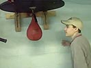Punching bag fail.